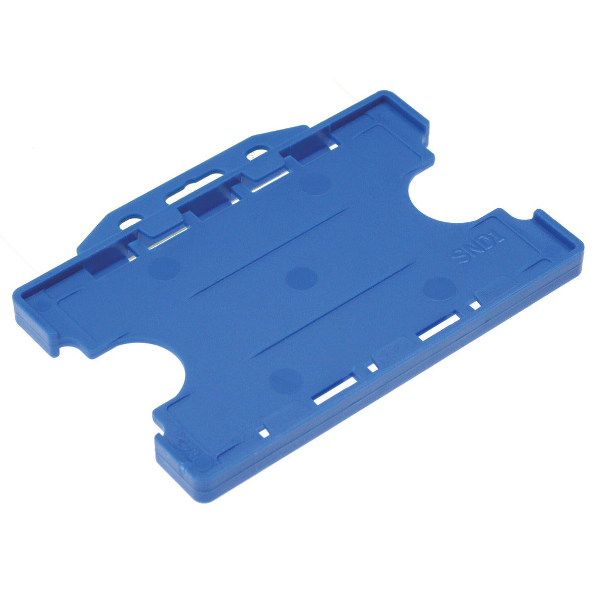 Swipe Card Holder D/S Blue Pk50