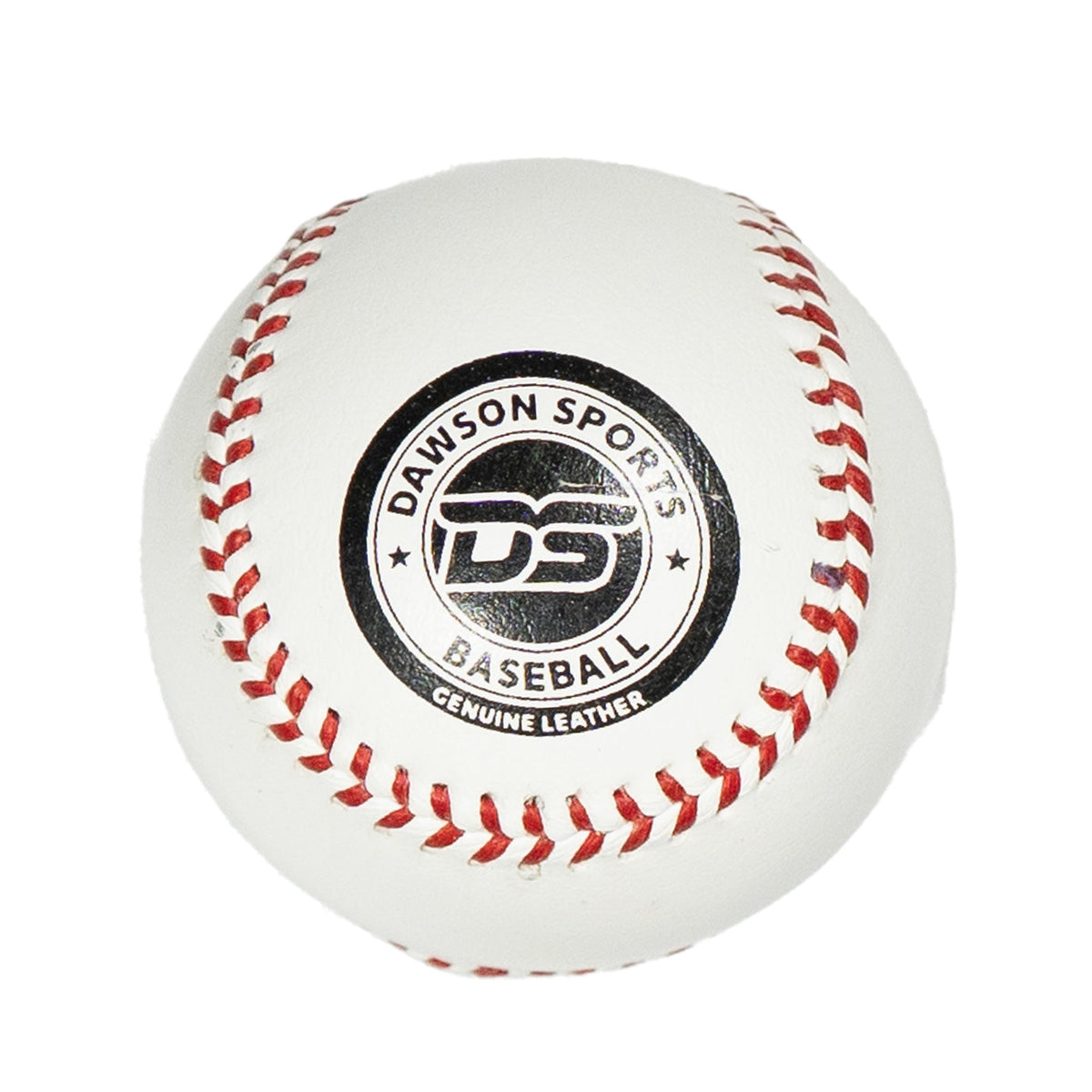 DS Leather Baseball 9\" - Genuine Leather White