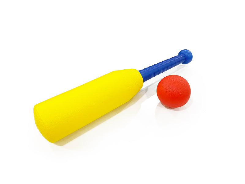 DS Foam Baseball Bat and Ball Set Yellow