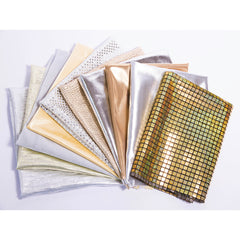Gold And Silver Fabric Assortment Pk