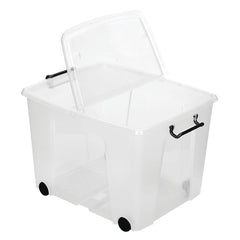 Smart Box 75 Ltr Fold Lid/Clip Hand