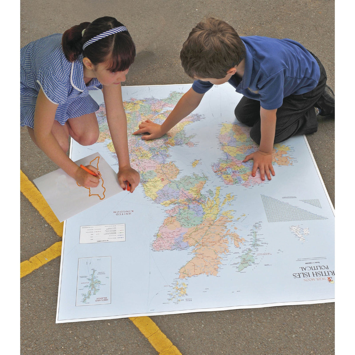 Map Uk Political/Physical