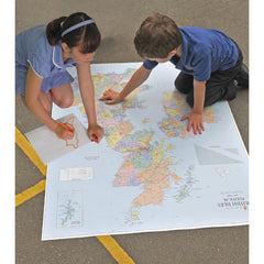 Map Uk Political/Physical