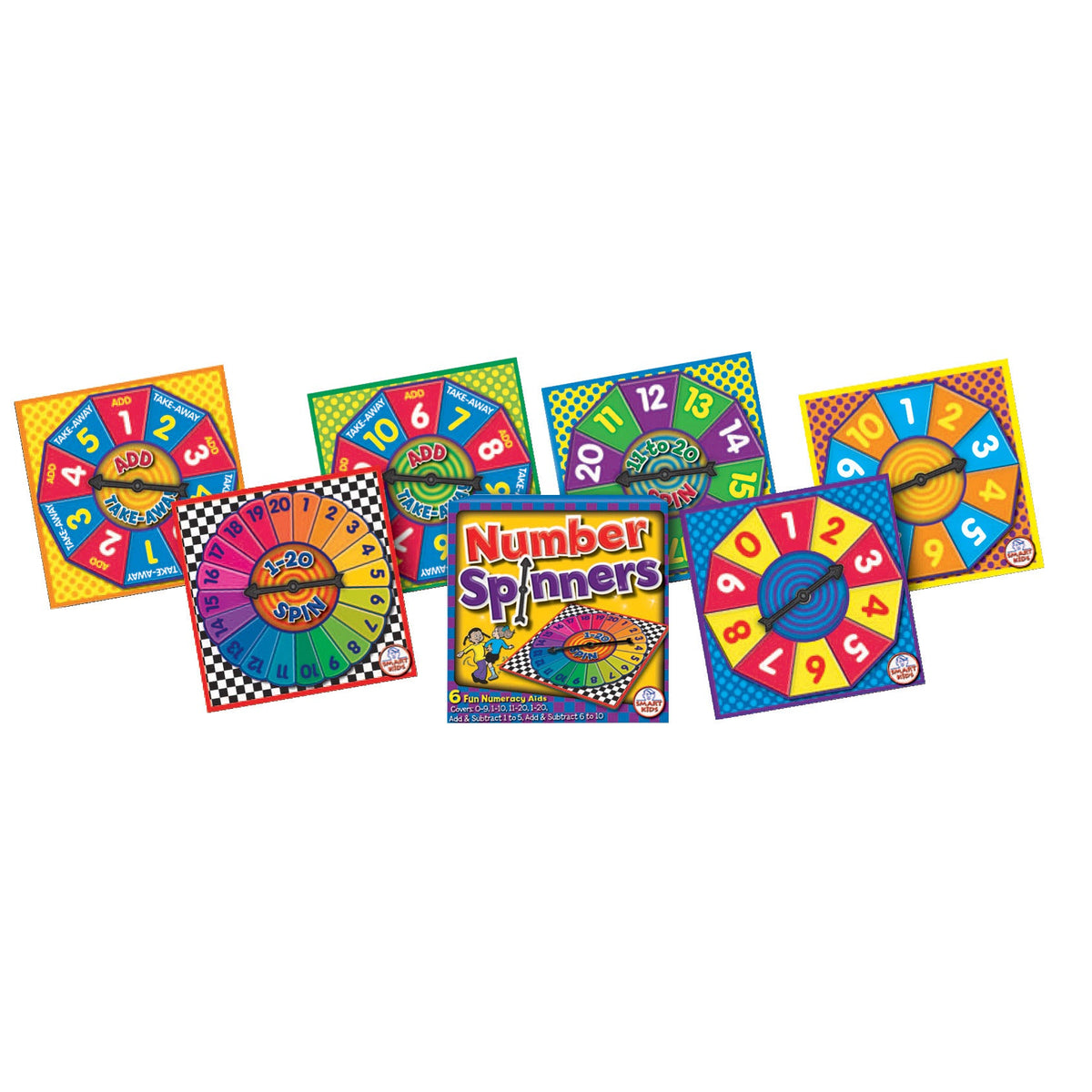 Number Spinners Set 6