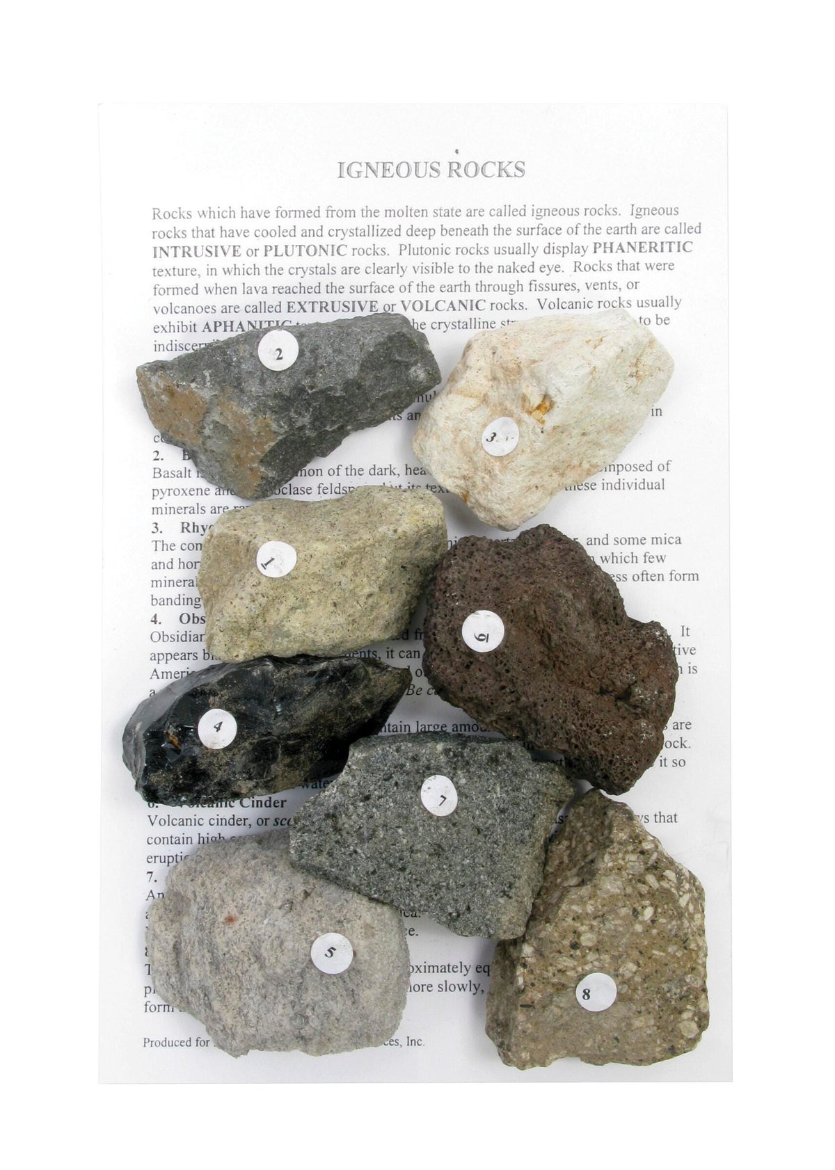 ROCK SET IGNEOUS