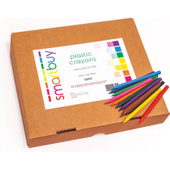 Crayons Plastic Classpack 300