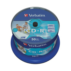 Cd-R White Inkjet Printable Sp.50