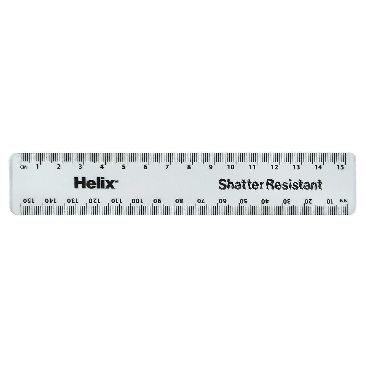 Ruler White 15Cm Pk 50