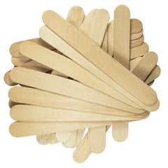 Lollipop Stick Nat Jumbo 150X19Mm