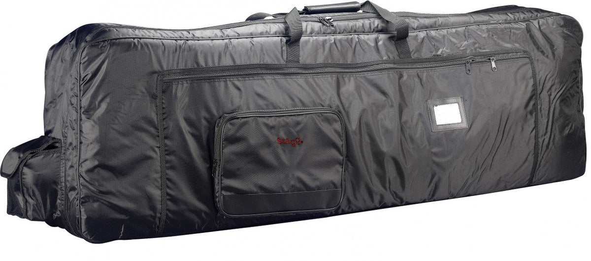 Stagg deluxe nylon keyboard gig bag - 88 note - wide