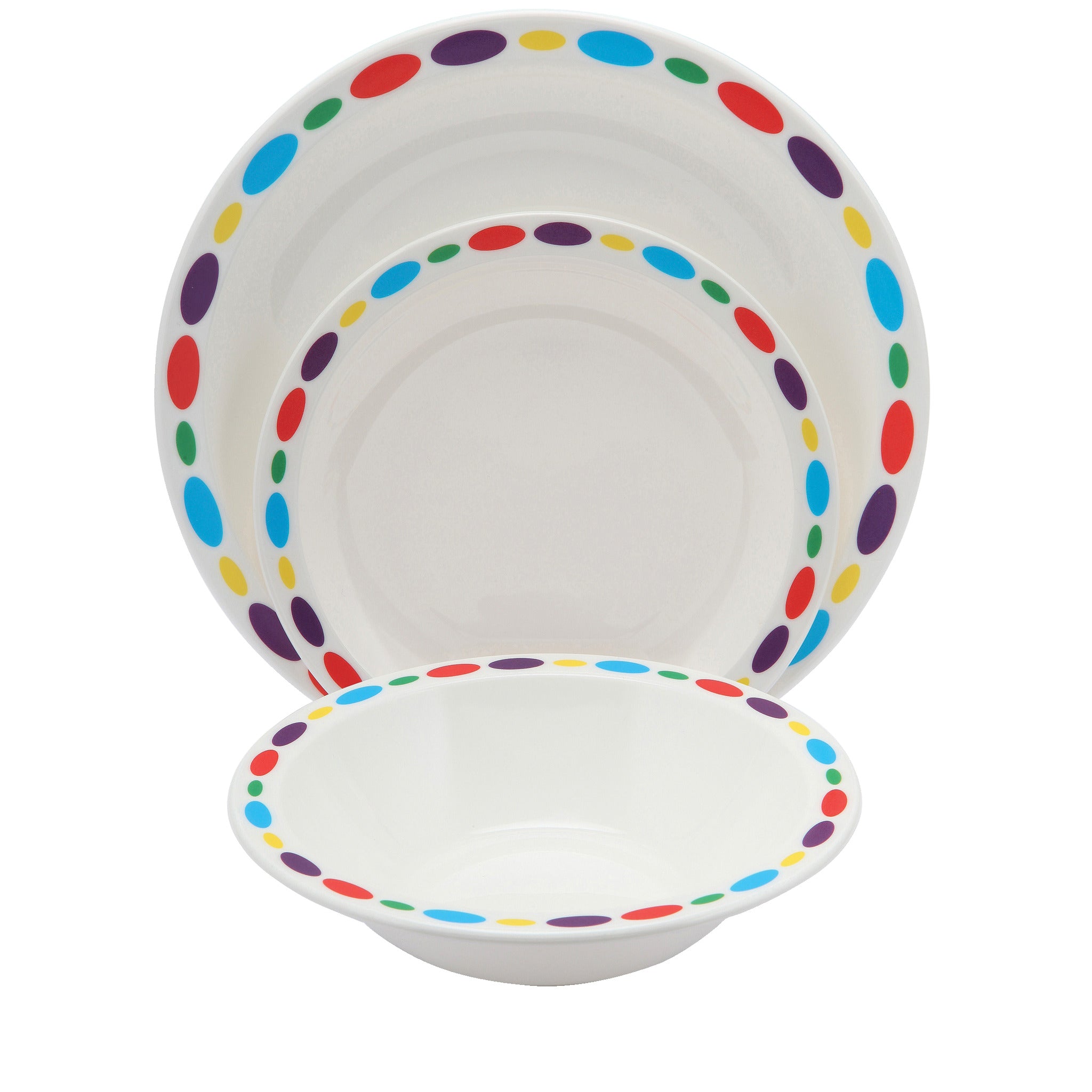 Polycarbonate Rimmed Bowl 170Mm