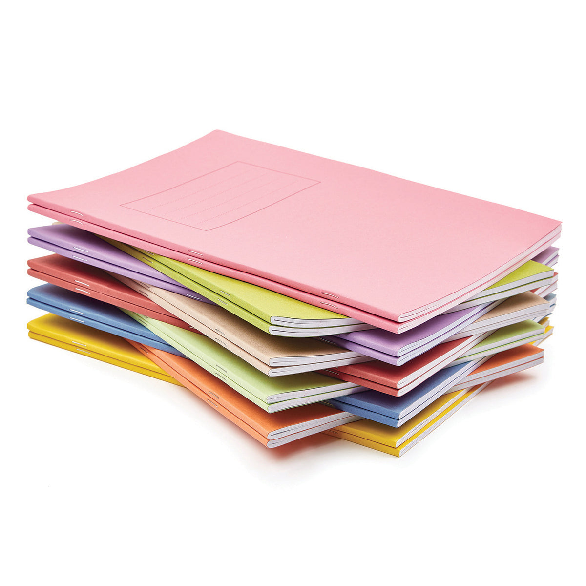 A4 Exercise Book - Classic Page 80 Page Pack of 50 - 5mm Square Blue Cover