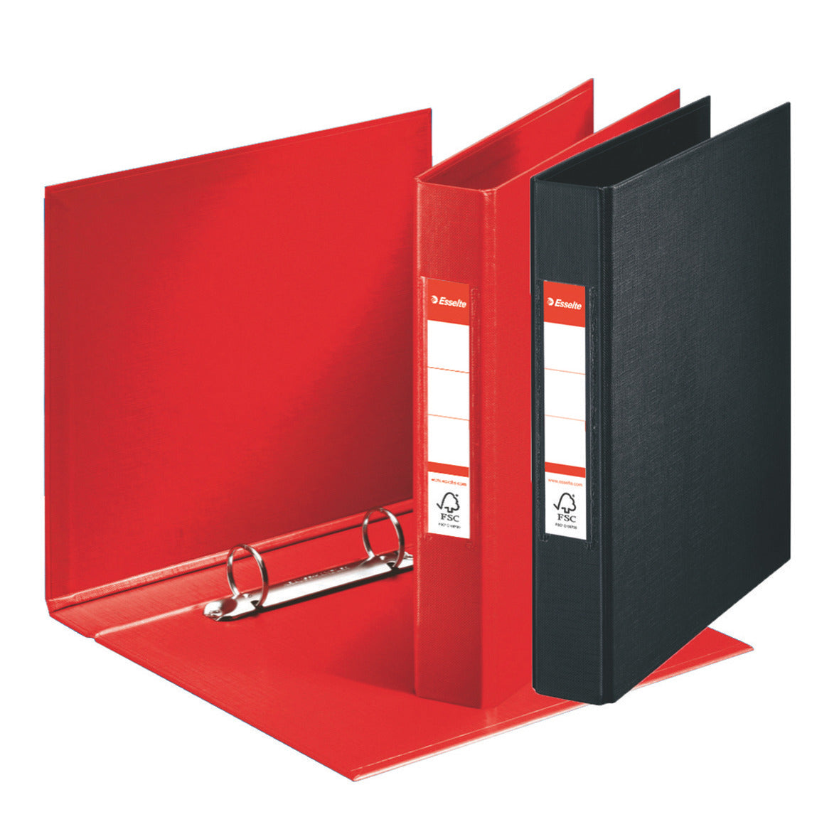 Ring Binder A5 25Mm Cap. Black Bx10