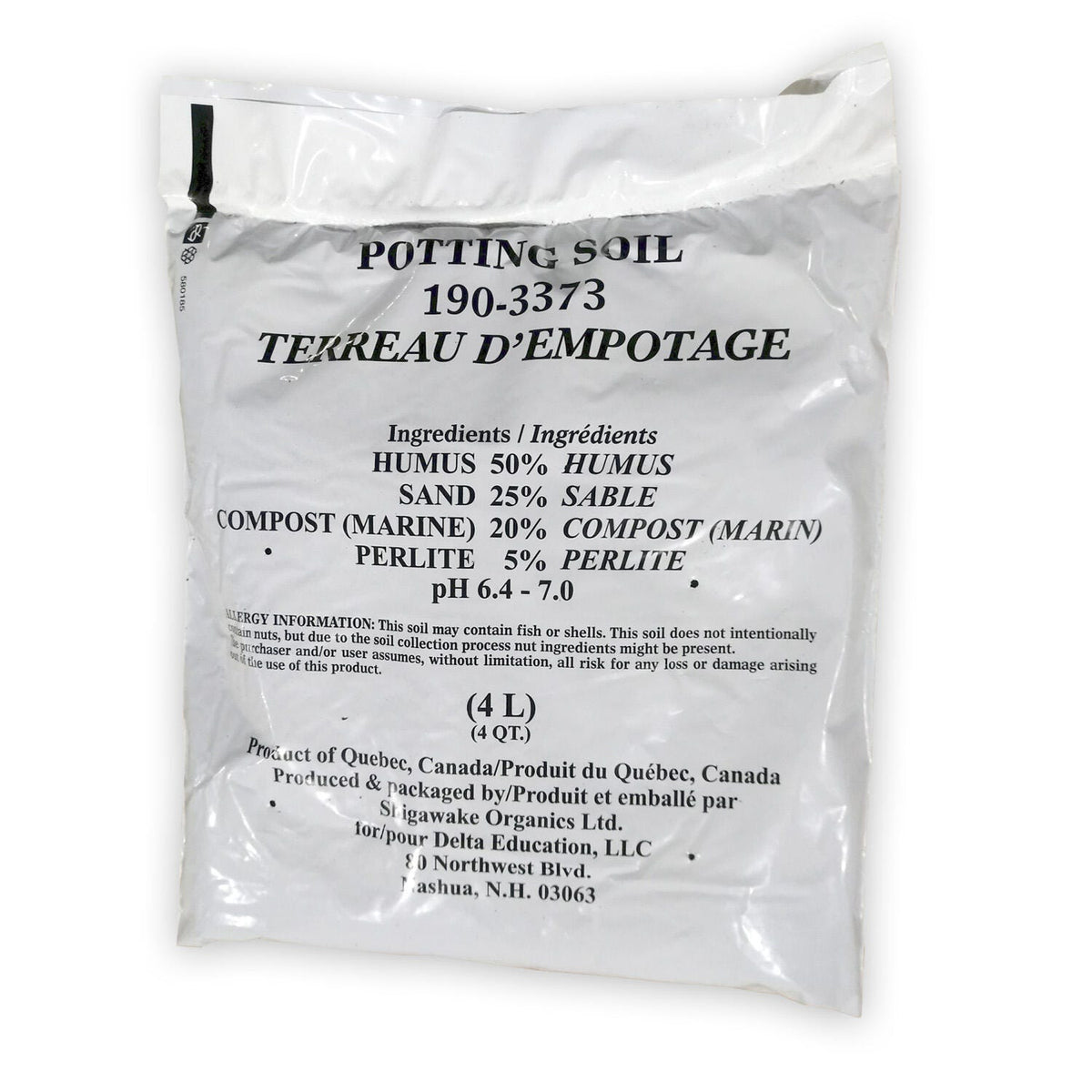 POTTING SOIL, 4 LITERS