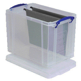File Box 19 Ltr Really Useful Clear