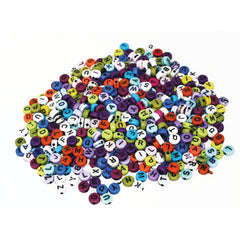 Letter Beads Assorted Pk400