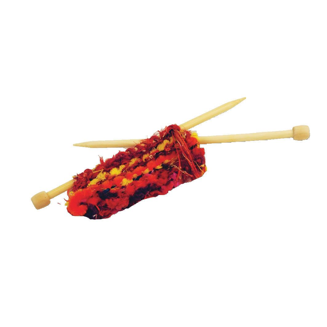 Knitting Pin Bamboo 300X10Mm 10 Pai