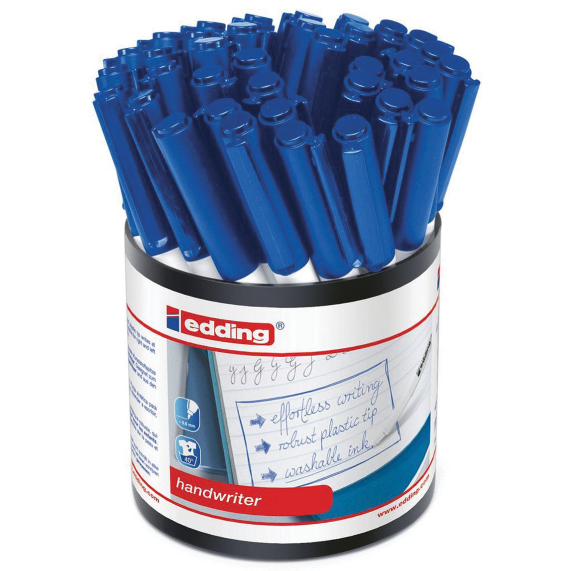 Handwriter Edding Pen Blue Pk 42