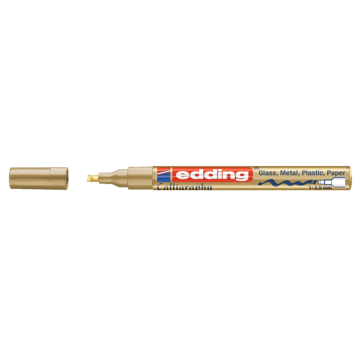 Calligraphy Marker Edding Gold Box10