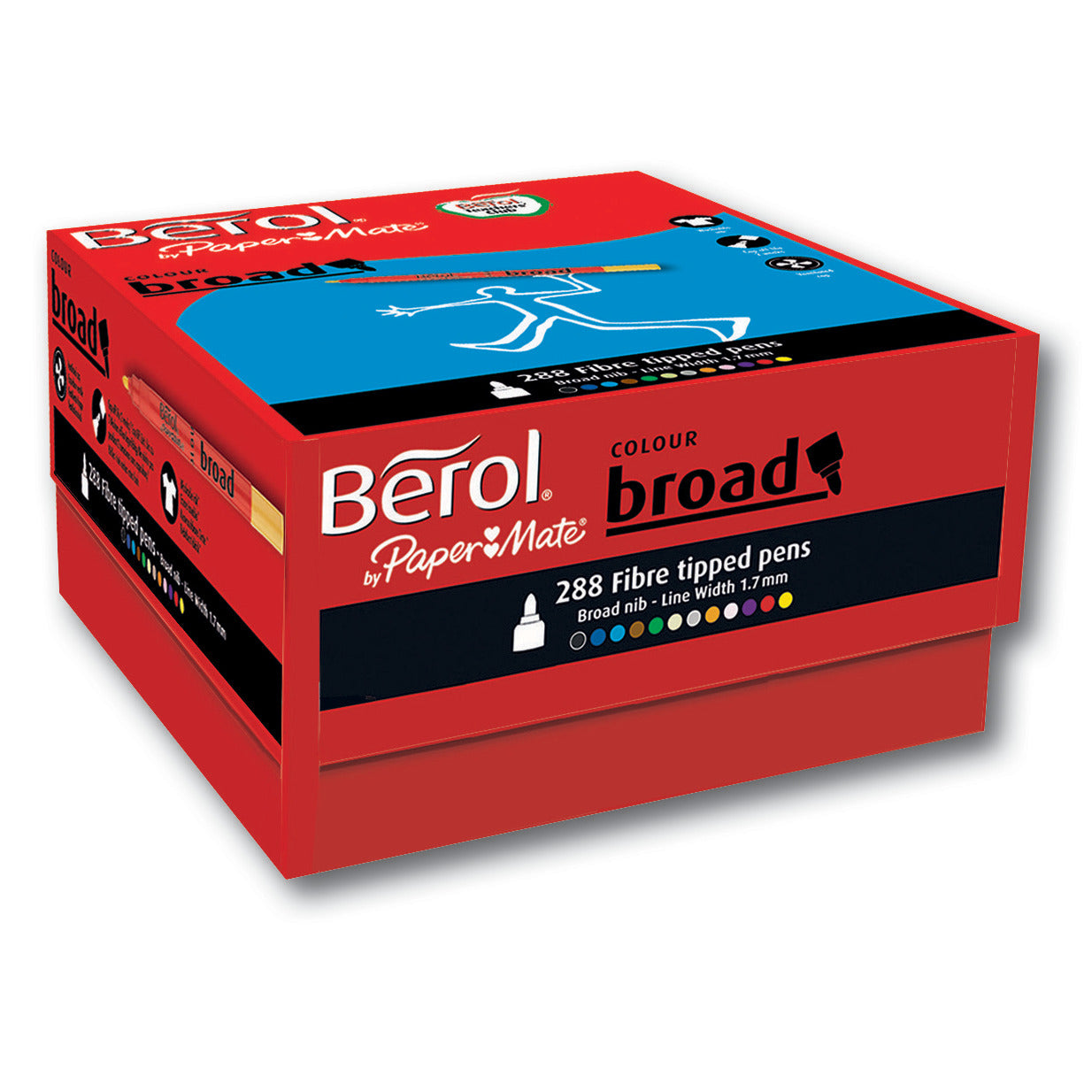 Berol Colourbroad 24X12 Cols. Pk288