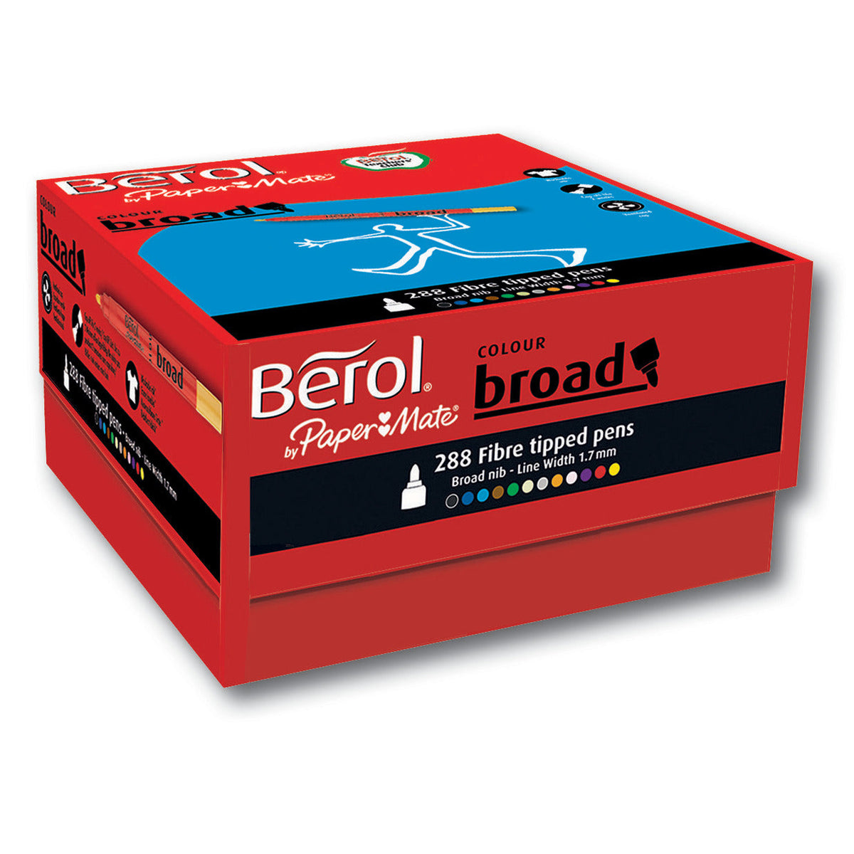 Berol Colourbroad 24X12 Cols. Pk288