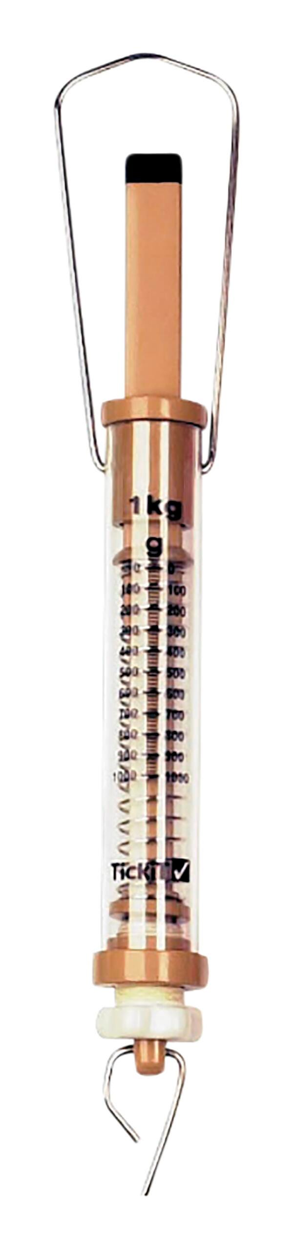 SPRING SCALE FORCE METER 1KG