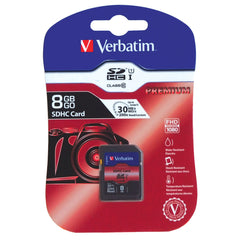 Sdhc Card Class Ten 8 Gig