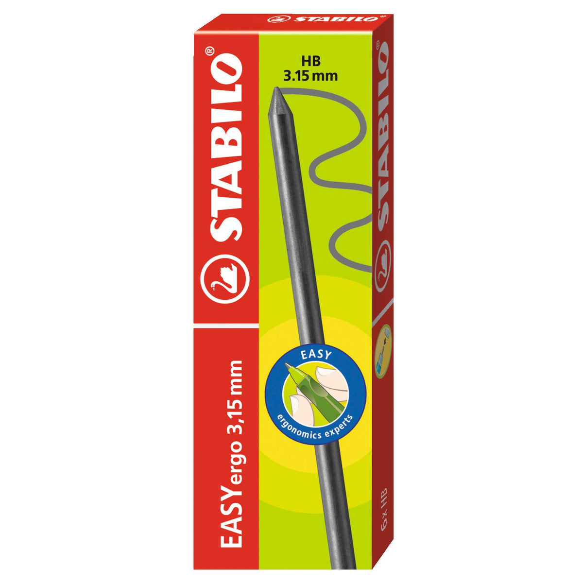 Stabilo Easyergo Lead Refill Pk 6