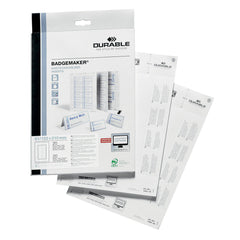 Inserts Badge 90X60Mm Pk.20 A4 Shts.