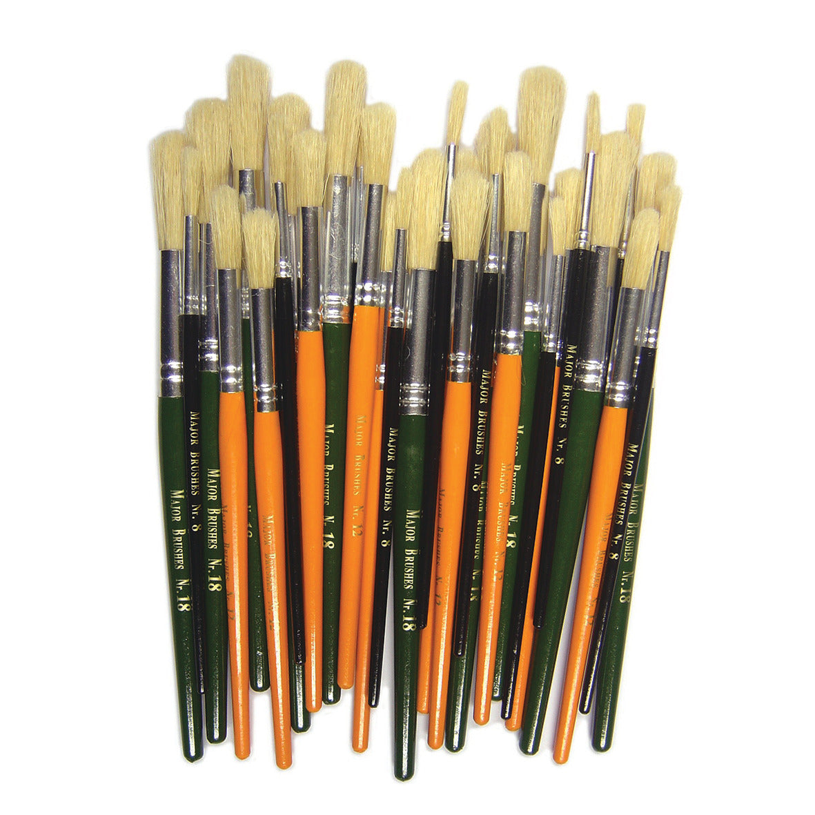 Hog Brush Round Short Pack30