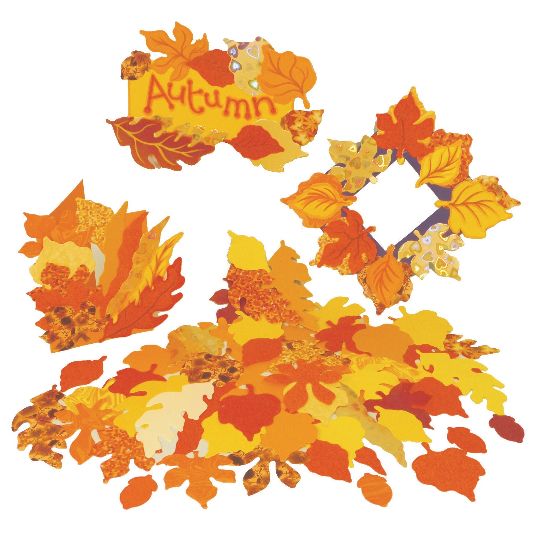 Autumn Leaf Assortment Pk250