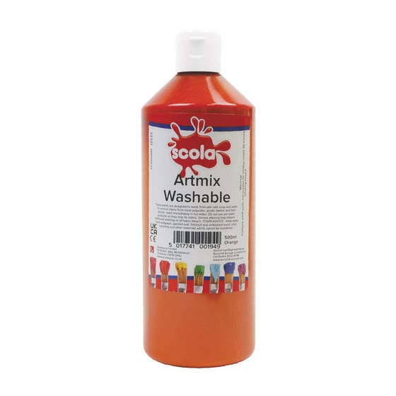 Paint Readymix Wash 500Ml Orange