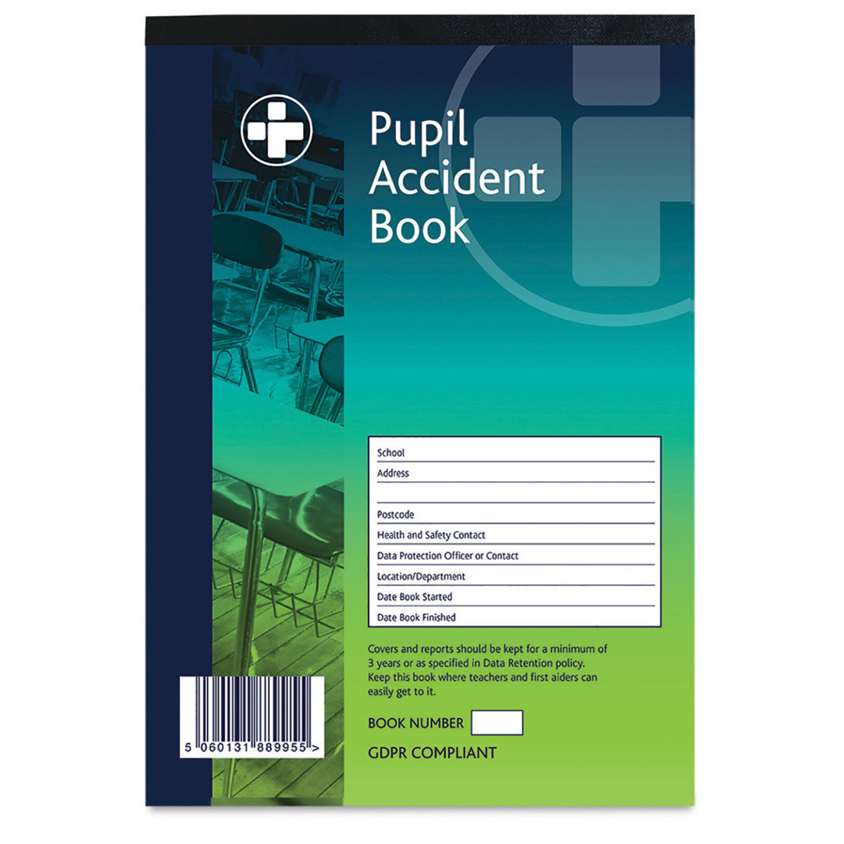 Pupil Accident Book A5