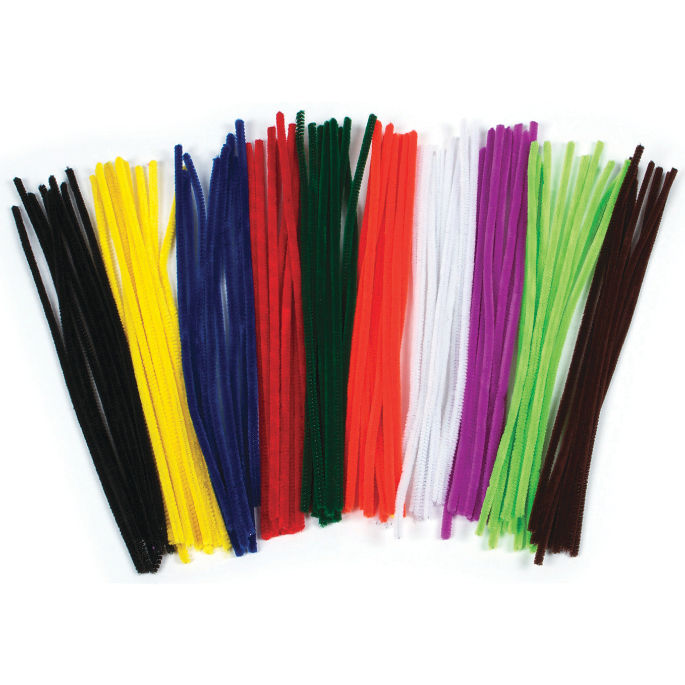 Pipe Cleaners 300Mm Asst Cols Pk 100