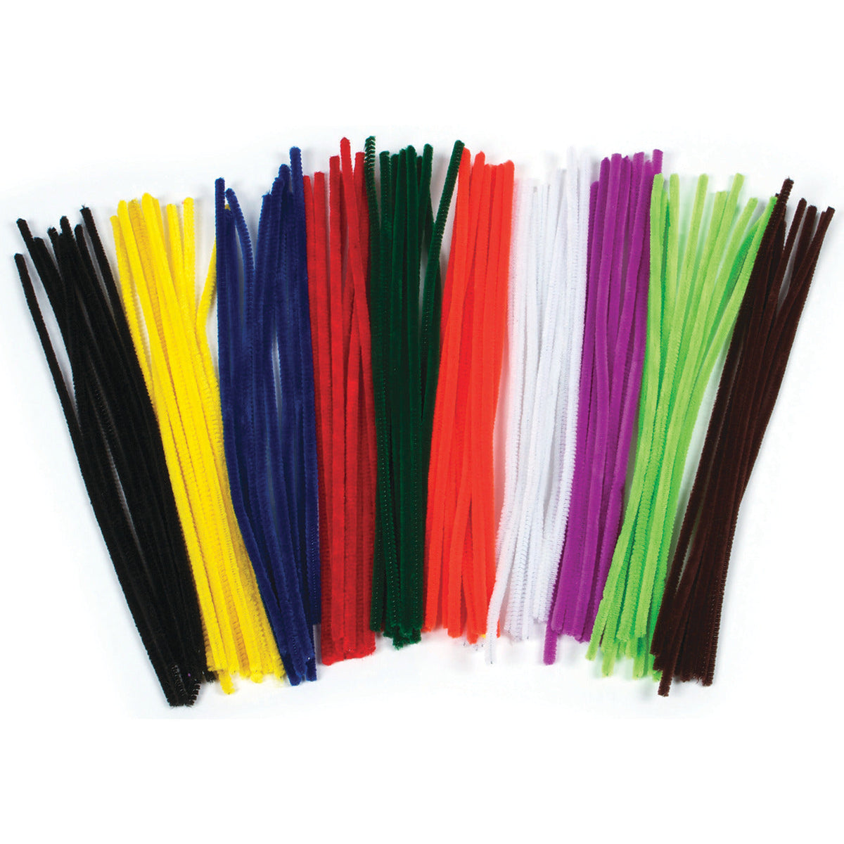Pipe Cleaners 300Mm Asst Cols Pk 100