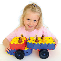 Junior Polydron Set 124 Pieces