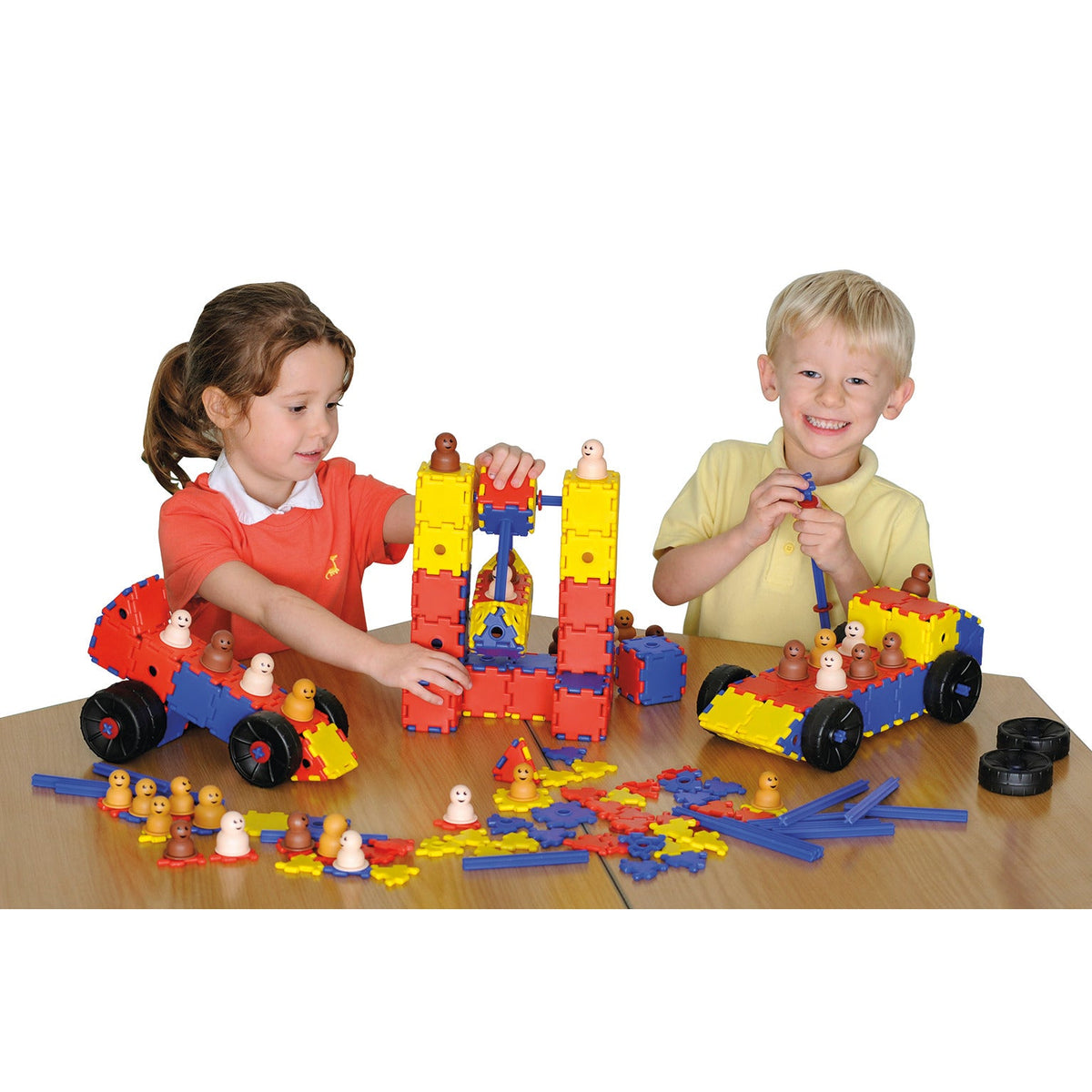 Junior Polydron Set 372 Pieces