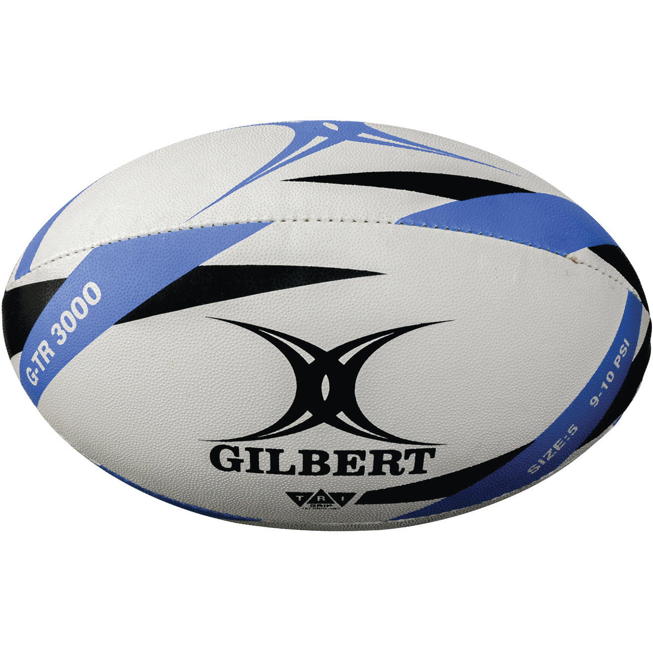Gilbert Rugby Ball Gtr3000 Sz5 Blue