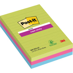 Post It Ss Ultra Lined Xxl Pk3