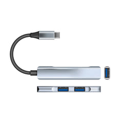 USB-C to 3 x USB-A sockets & OTG adaptor cable