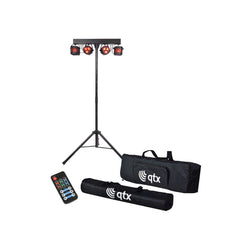 QTX Recharge DJ LED Derby & PAR bar with tripod stand