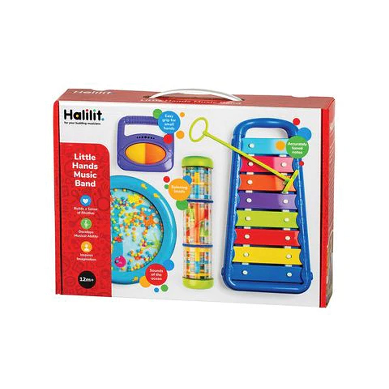 Halilit Little Hands Music Band gift set