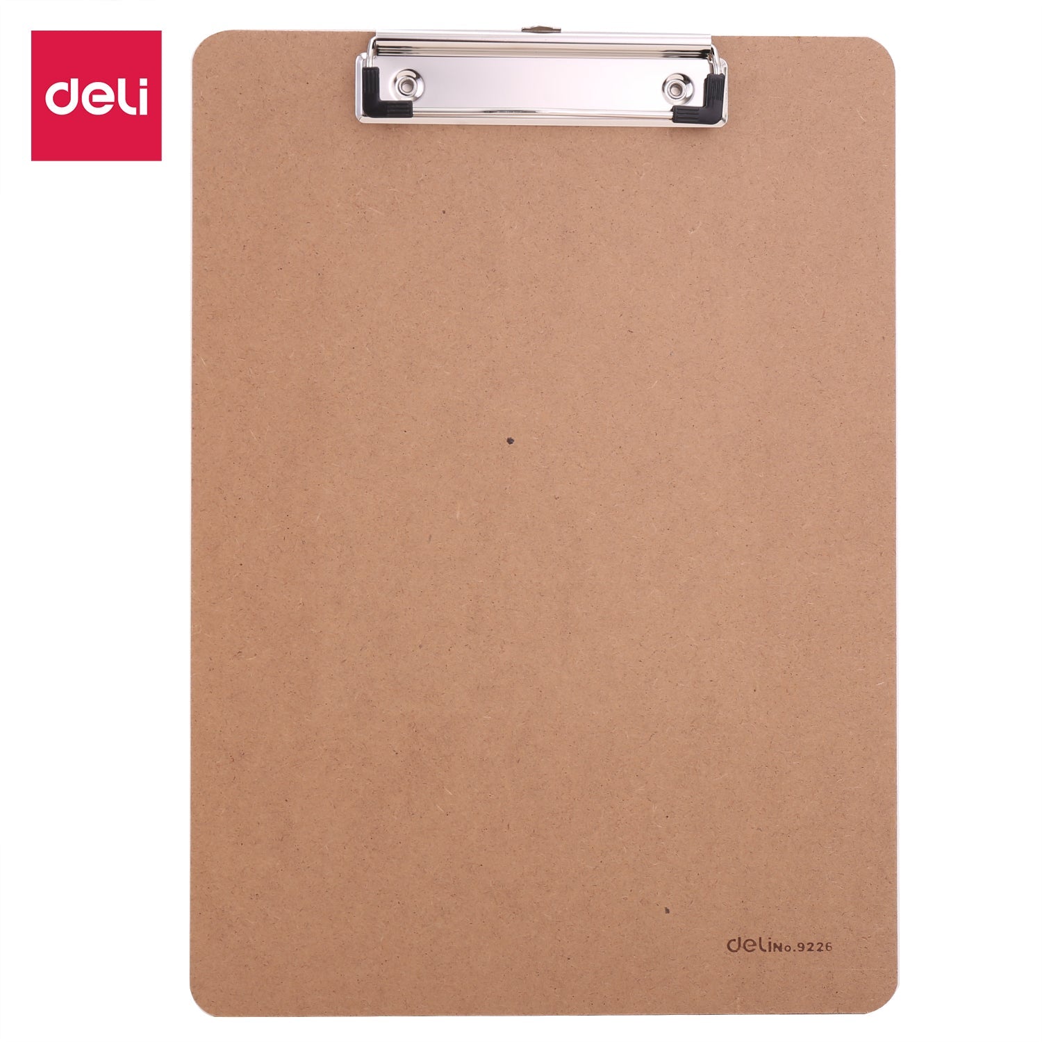 DELI E9226, A4 Wooden Clip Board with Pressure Clip