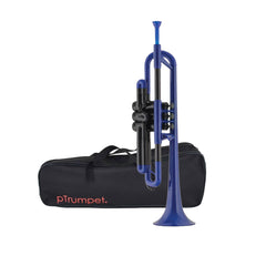 pTrumpet plastic Bb trumpet outfit - Blue
