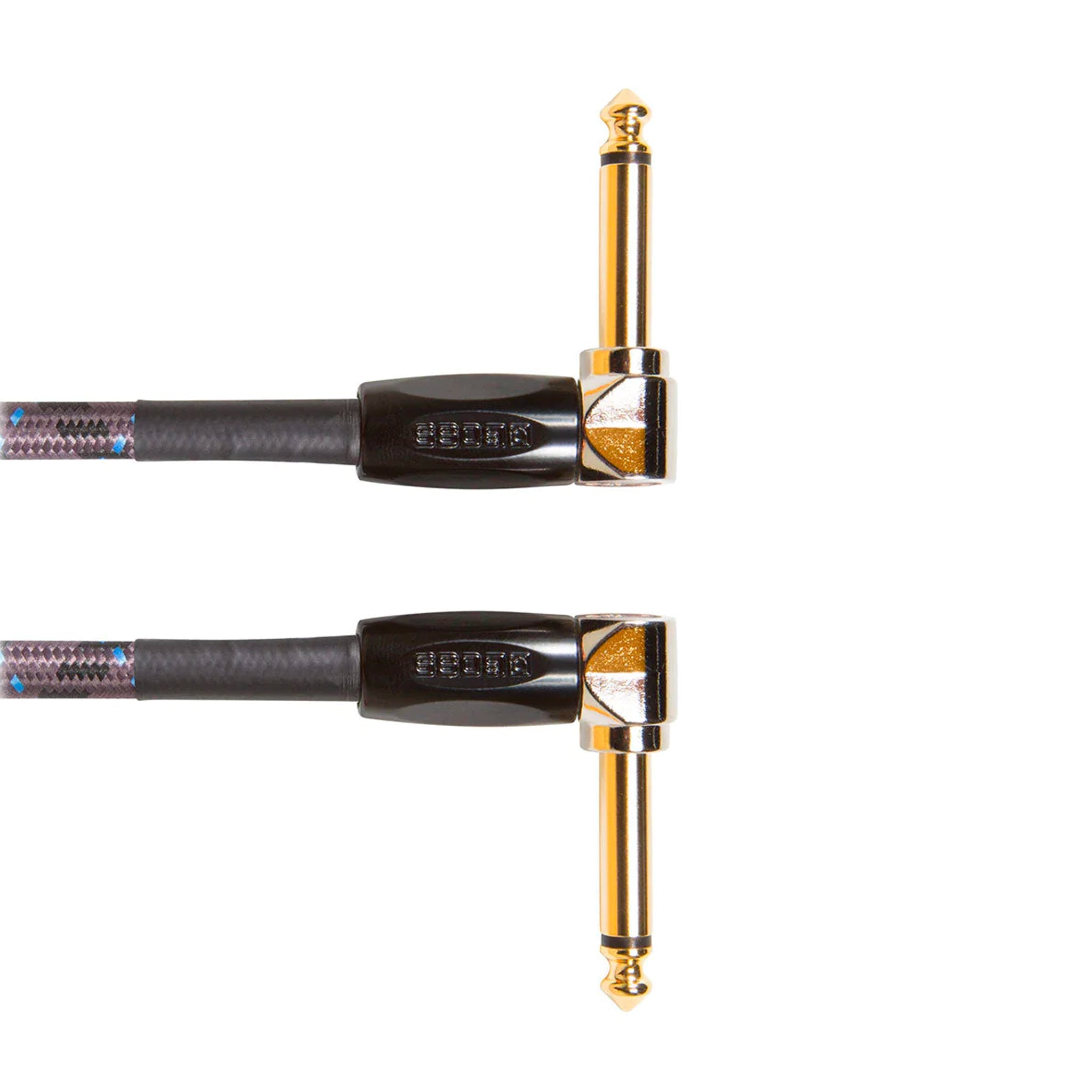 Boss BIC-PC mono angled large jack instrument patch cable - 0.15m