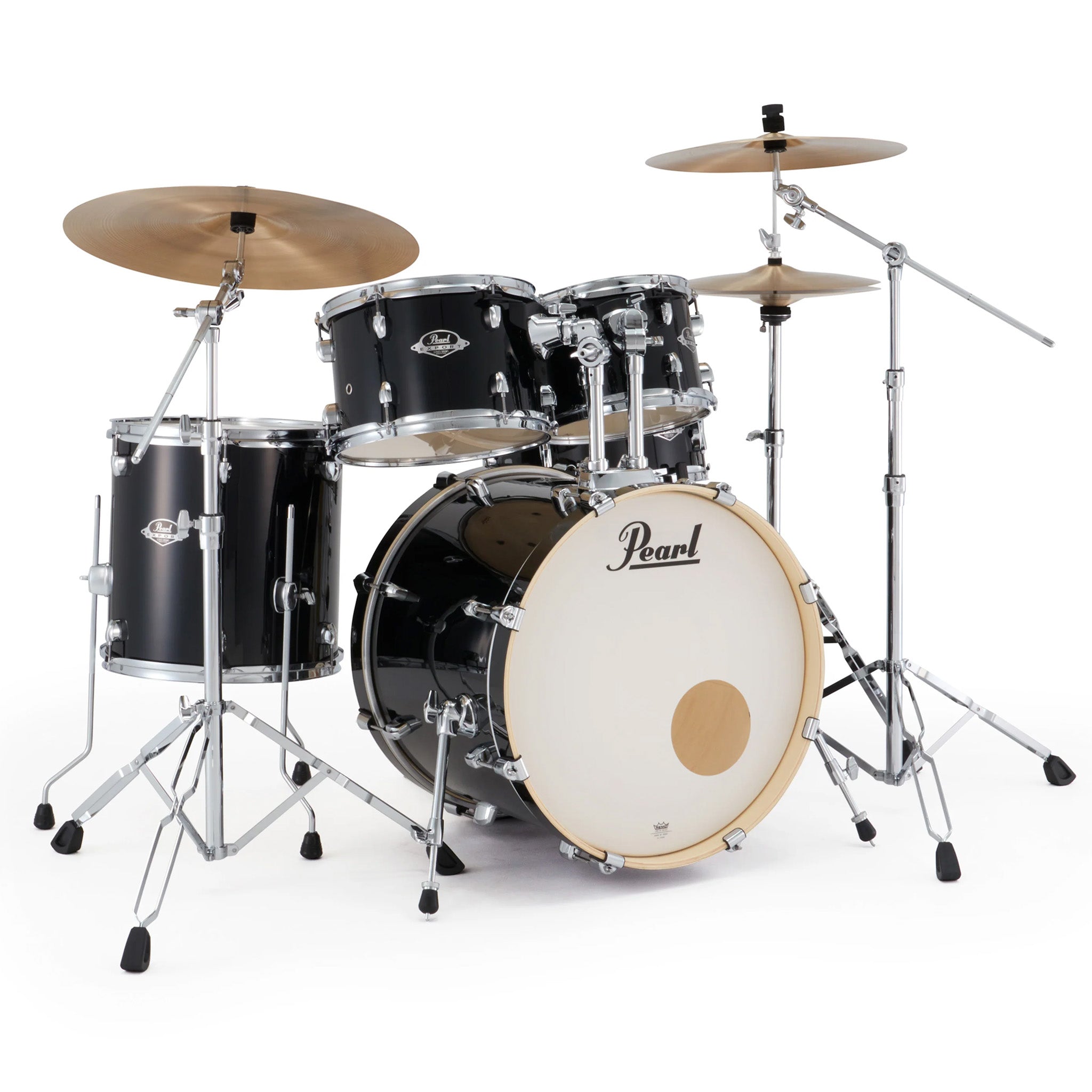 Pearl Export EXX725N 22" rock 5-piece drum kit – Jet Black