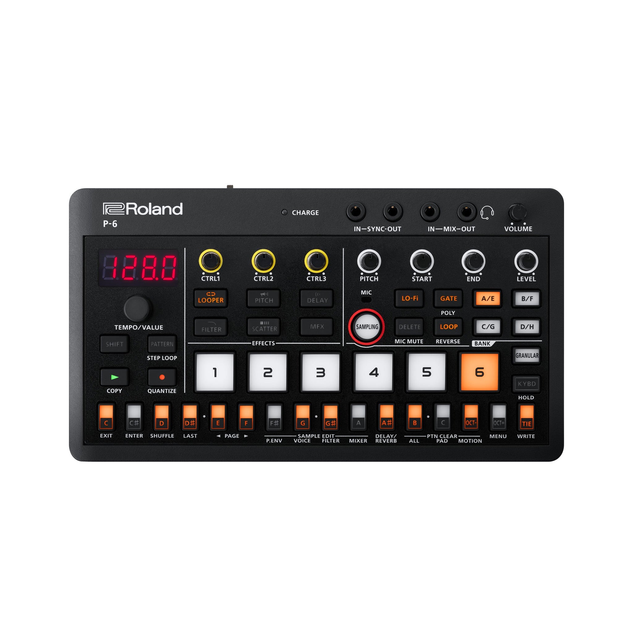Roland Aira Compact P-6 Creative Sampler