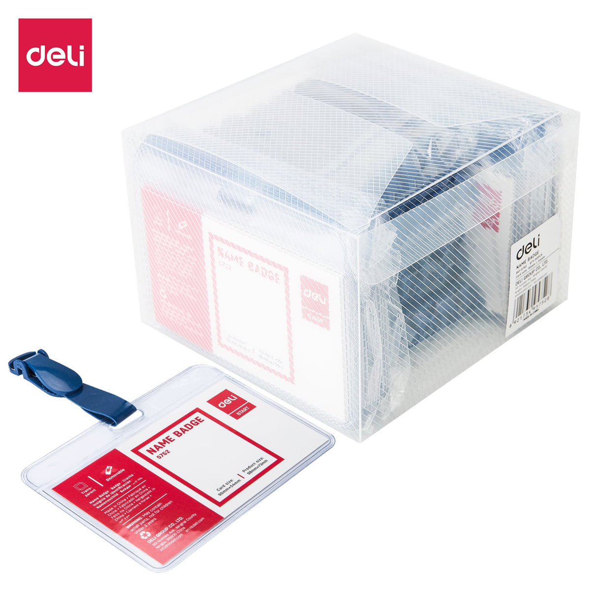 E5752,Deli Pvc Id Pass (1X50)