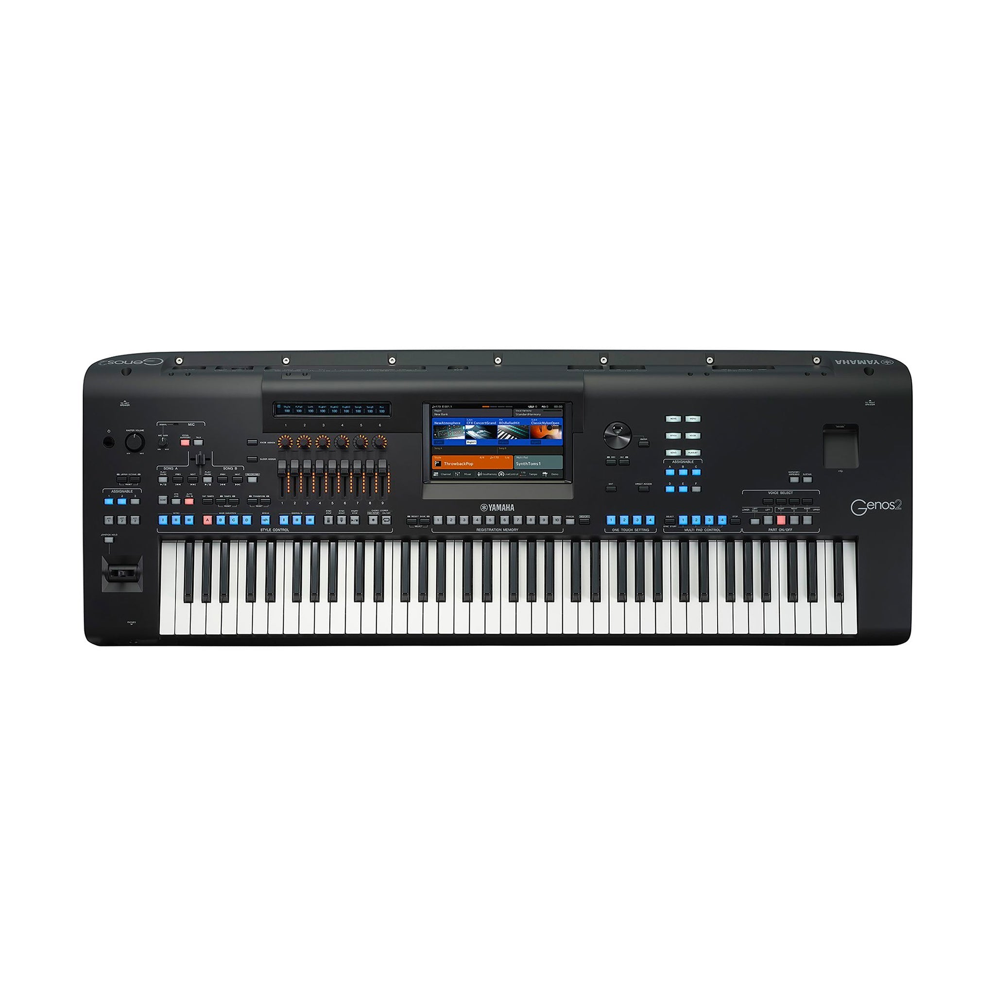Yamaha Genos2 digital workstation keyboard