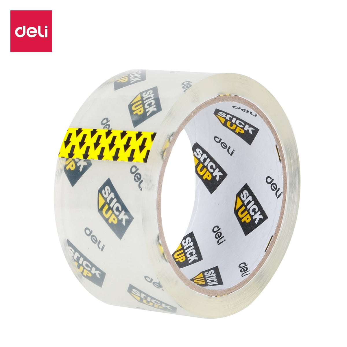 DELI E37661,Pkg Tape Crys Clr Low Nois Clr 48mmX50mX48um